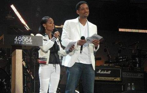 Will Smith si sotia sa, gazdele concertului Nobel