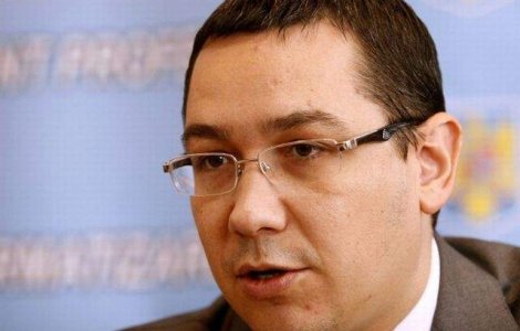 Ponta: Nu Vosganian a scris ordonanta cu angajatii