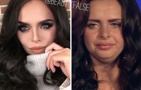 FOTO Deconspirate! Cum arată influencerițele de pe Instagram fără Photoshop