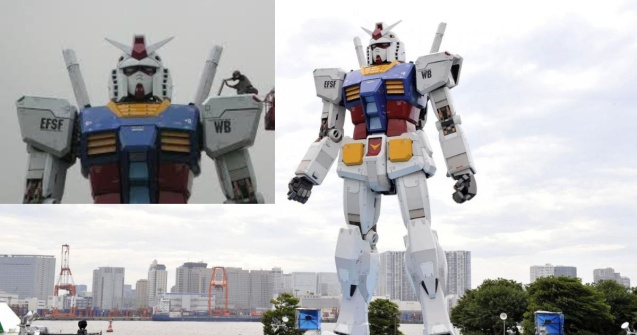 VIDEO Robot umanoid de 18 metri înălțime a făcut primii pași