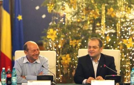 Boc ii pune referendumul pe tava lui Basescu