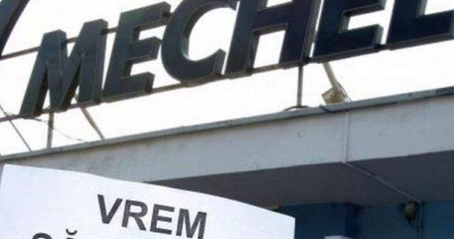 Protest al fostilor angajati Mechel la Cluj