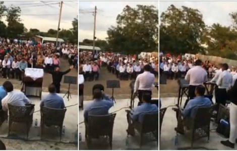 Întrunire religioasă cu peste 200 de persoane. S-au dat amenzi de 52.000 de lei