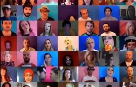  Video  Cel mai mare cor online din lume