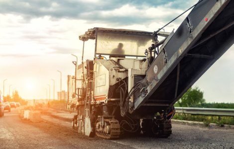 Imagini cu stadiul lucrărilor la drumul expres Craiova - Pitești: pe tronsonul doi construcția a ajuns la un grad de finalizare de 20%