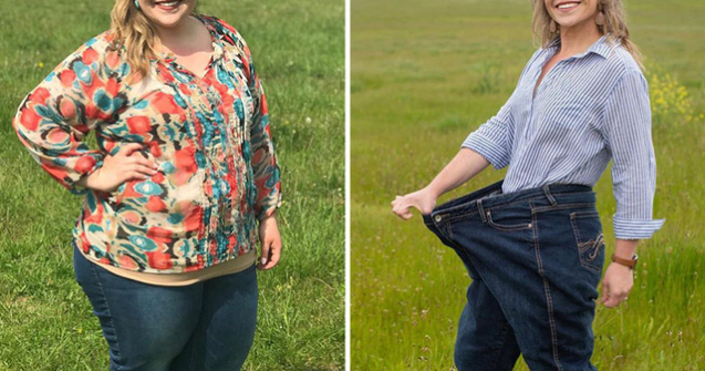 FOTO A slăbit 54 kilograme într-un an fără diete și fără să meargă la sală