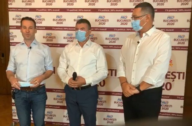 Victor Ponta și Robert Negoiță au prezentat candidații la primăriile din Capitală