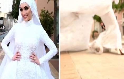VIDEO Momentul exploziei din Beirut, surprins de un fotograf la o nuntă