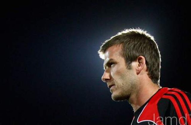 Beckham negociaza posibilitatea unui nou imprumut la AC Milan