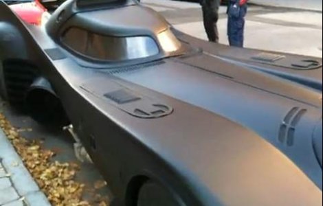  Video  Masina lui Batman, pe strazile din Suedia