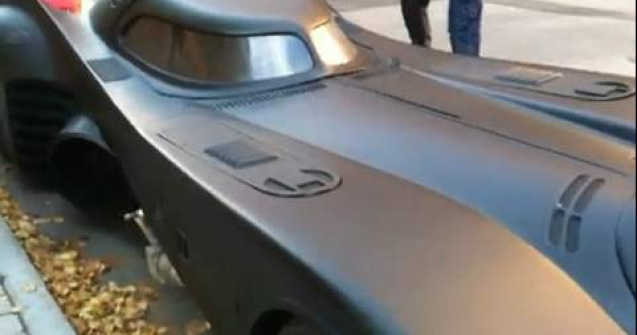  Video  Masina lui Batman, pe strazile din Suedia