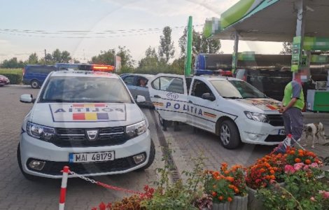 O femeie a născut într-o benzinărie și a abandonat bebelușul într-un tomberon