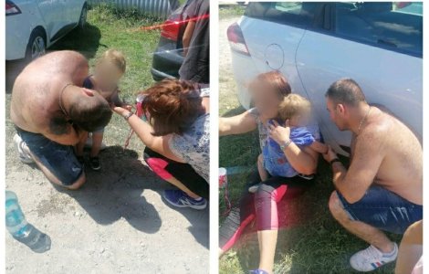 Fetiță salvată de un jandarm după ce s-a înecat cu o bucată de covrig