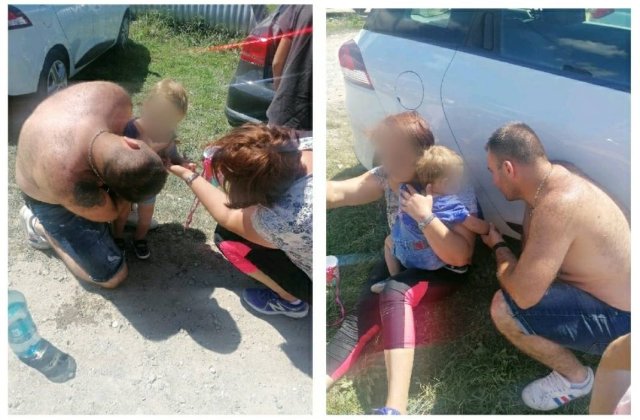 Fetiță de nici doi ani, salvată de un jandarm după ce s-a &icirc;necat cu o bucată de covrig