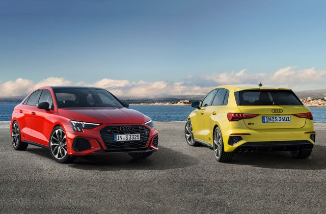 Audi a prezentat noile S3 Sportback și S3 Sedan: motor de 2.0 litri cu 310 CP și 400 Nm