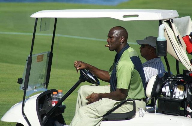 Michael Jordan, asistentul echipei nationale a SUA la turneul Presidents Cup