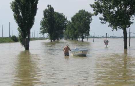 Cod galben de inundatii in nord-vestul tarii
