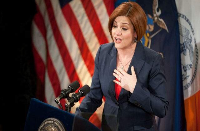 Democrata Christine Quinn va candida pentru postul de primar al New York-ului