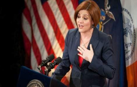 Christine Quinn va candida pentru postul de primar al New York-ului