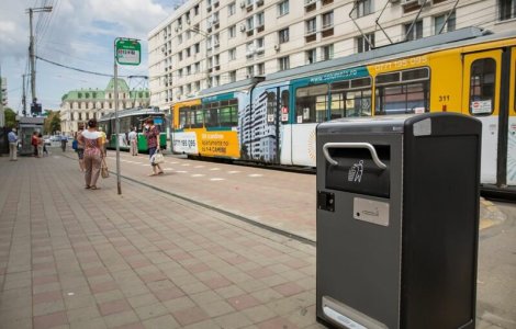 Coșurile de gunoi din Iași au WI-FI, GPS și sistem de interacțiune cu cetățenii