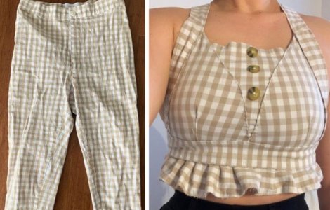  Top  Persoane care au transformat hainele și obiectele vechi în lucruri prețioase