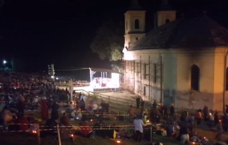 5.000 de credincioși la Mănăstirea Nicula din Cluj. Au fost aplicate 2 amenzi