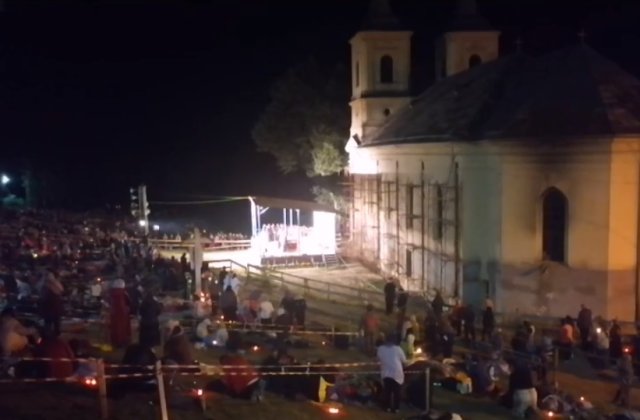 5.000 de credincioși la Mănăstirea Nicula din Cluj. Au fost aplicate 2 amenzi