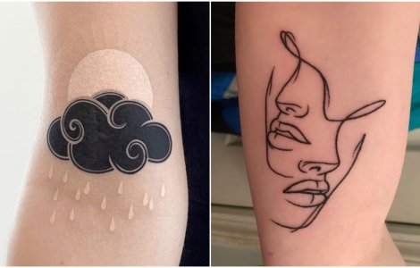  Top  10+ tatuaje minimaliste care îmbină perfect curajul și eleganța