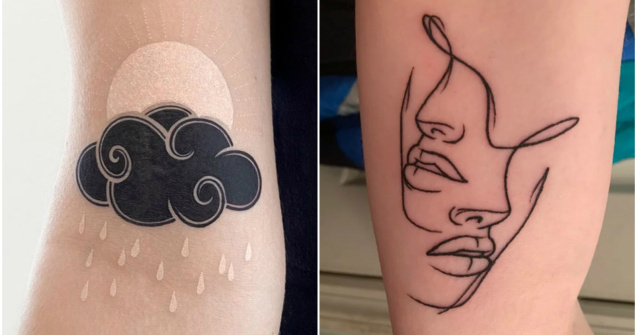  Top  10+ tatuaje minimaliste care îmbină perfect curajul și eleganța