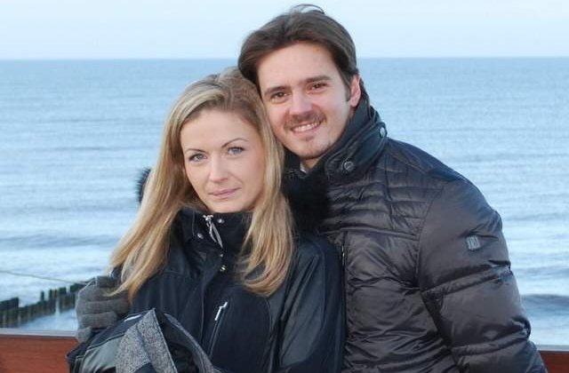 Mihai si Elwira Petre si-au botezat fetita