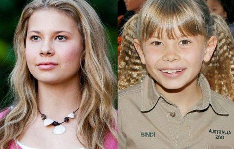 Fiica lui Steve Irwin a crescut mare