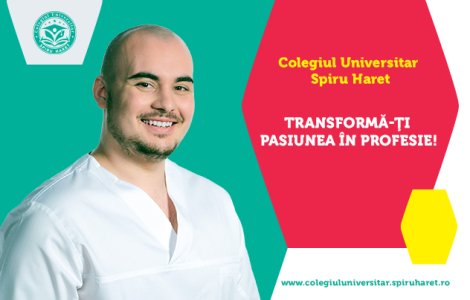 Asistent medical, cea mai solicitată specializare a Colegiului Universitar Spiru Haret