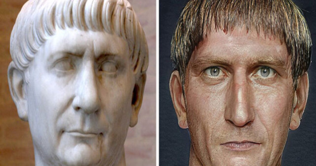 FOTO Cum arătau în realitate împărații Imperiului Roman