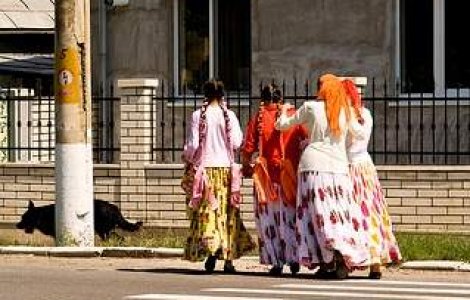 Basescu, sustinut de romi