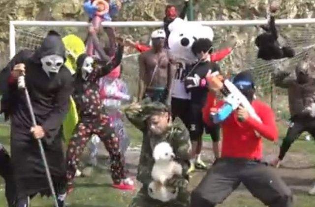 [VIDEO] Adrian Mutu si colegii de la Ajaccio danseaza pe Harlem Shake
