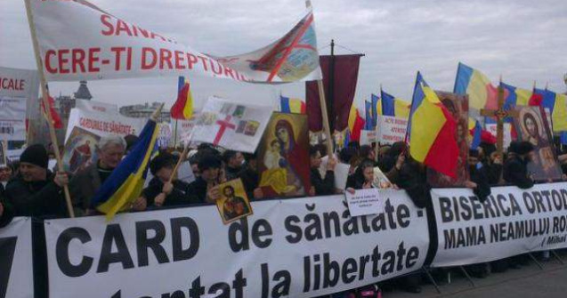 Miting "anticip" in Capitala cu 1.000 de participanti