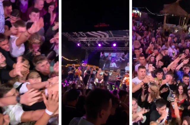 VIDEO Sute de persoane au participat la concertul manelistului Tzanca Uraganu