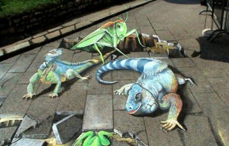  Top  Arta stradala tridimensionala: Top 10 imagini inedite