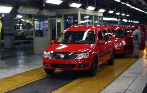 Greva spontana la uzina Dacia