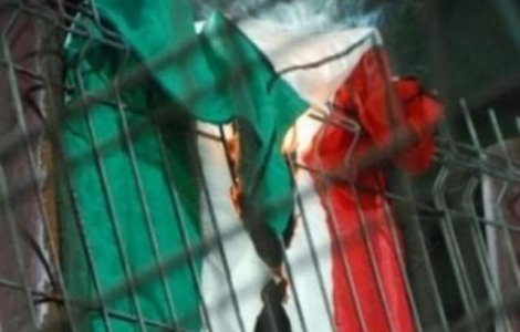 Rapid, sanctiune aspra dupa ce fanii au incendiat drapelul Ungariei