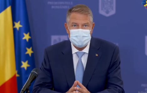 VIDEO Iohannis: „Virusul are o singură barieră - grija fiecăruia”