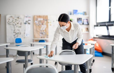 125 de profesori din Moldova, infectați cu Covid-19 în primele 2 zile de școală