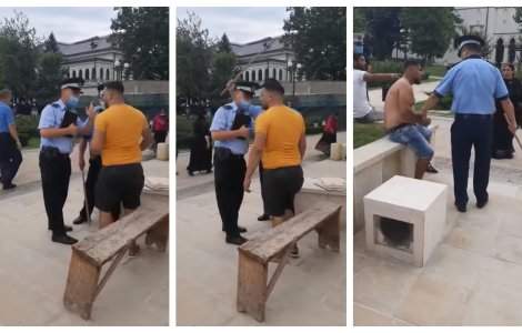 VIDEO Scandal la Mitropolia Moldovei. Mai mulți romi s-au luat la bătaie