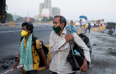 India înregistrează peste 90.000 de cazuri Covid într-o singură zi