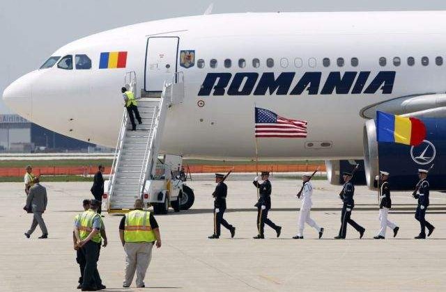 Basescu: In mod categoric nu voi mai utiliza aeronava TAROM pusa la dispozitie