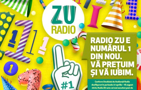 Radio ZU este radioul comercial NUMĂRUL 1 în București