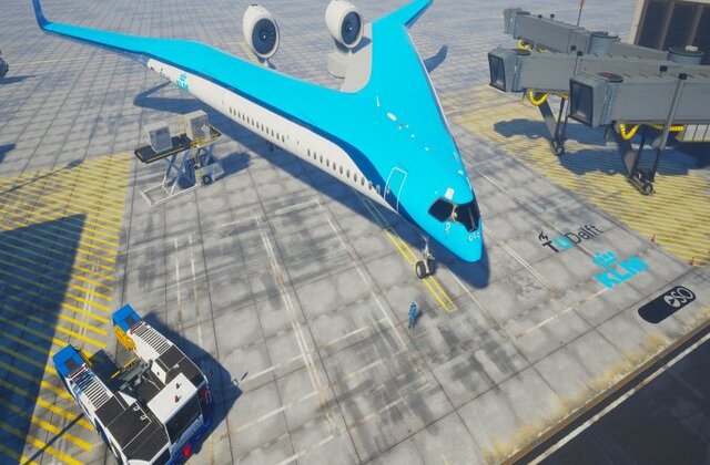 VIDEO Avionul &icirc;n formă de V care ar putea schimba aviația. C&acirc;nd vom putea zbura cu el