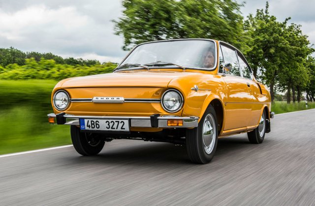 Aniversare în familia Skoda: coupe-ul 110 R împlinește 50 de ani de la debut