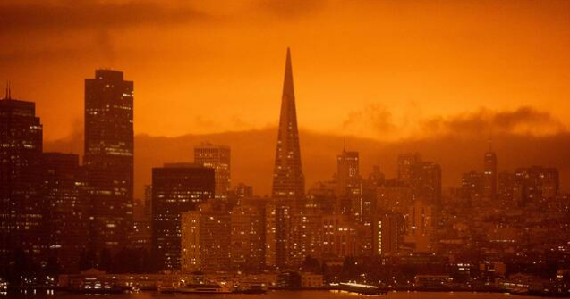 Imagini apocaliptice în San Francisco. Așa arată cerul din cauza incendiilor