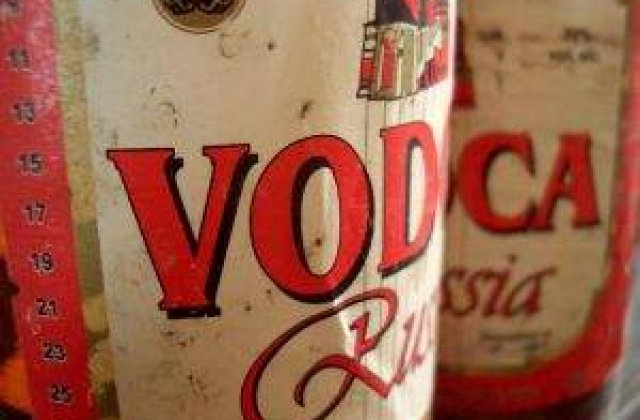 Rusii fac economii din cauza crizei economice, dar nu si la vodca